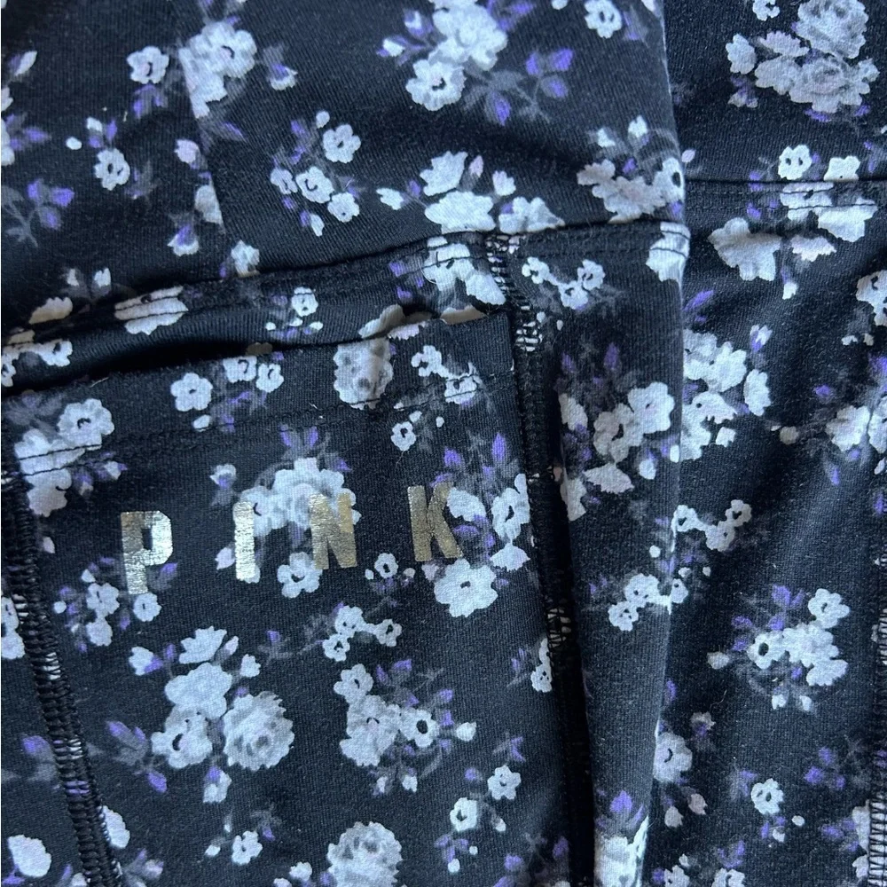 Victoria's Secret Pink Floral Leggings with pockets